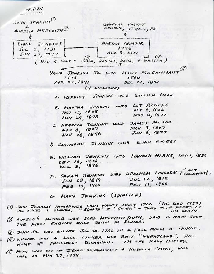 Andes Jenkins Geneology from Richard Andes